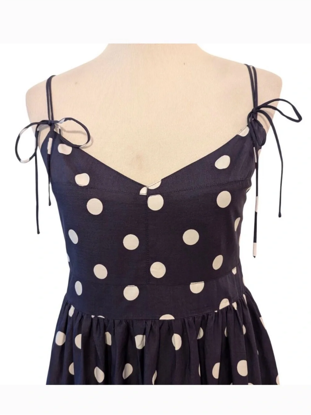 En Saison Polka Dot Midi Dress - Picture 3 of 6